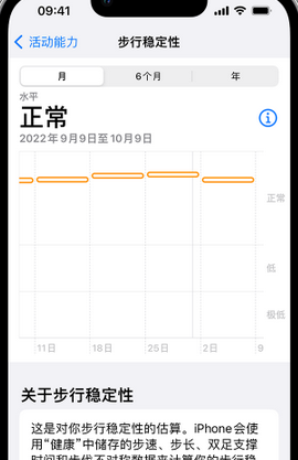 梧州iPhone手机维修如何在iPhone开启'步行稳定性通知'