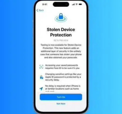 梧州苹果授权维修店分享被盗设备保护功能开启方法 