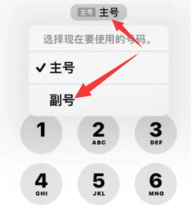 梧州苹果14维修店分享iPhone 14 Pro Max使用副卡打电话的方法 