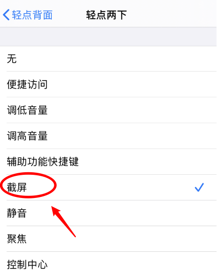 梧州苹果手机维修分享iPhone12如何启用双击截屏 
